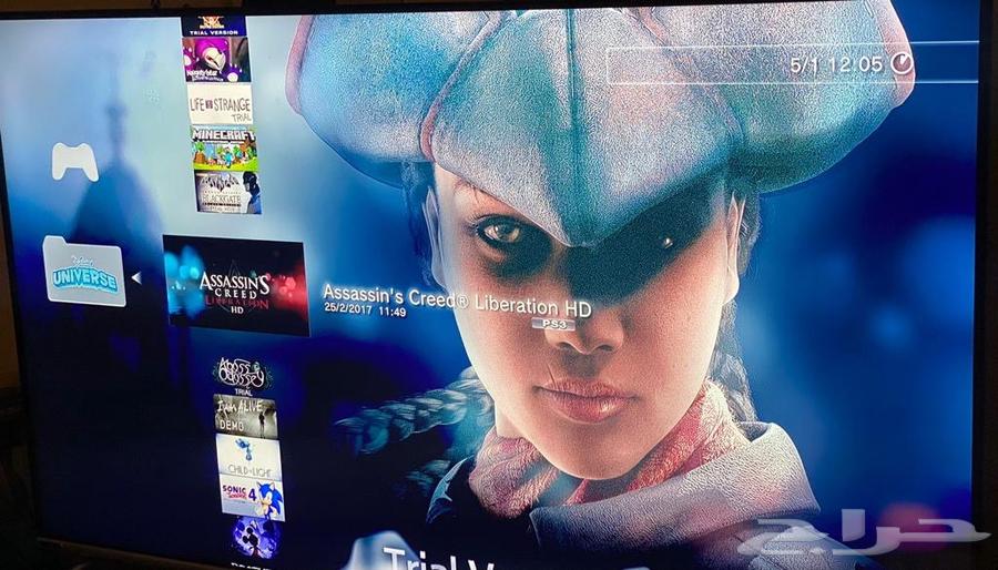 سوني 3 مع يدين جديده و50 لعبه محمله64397659058434113