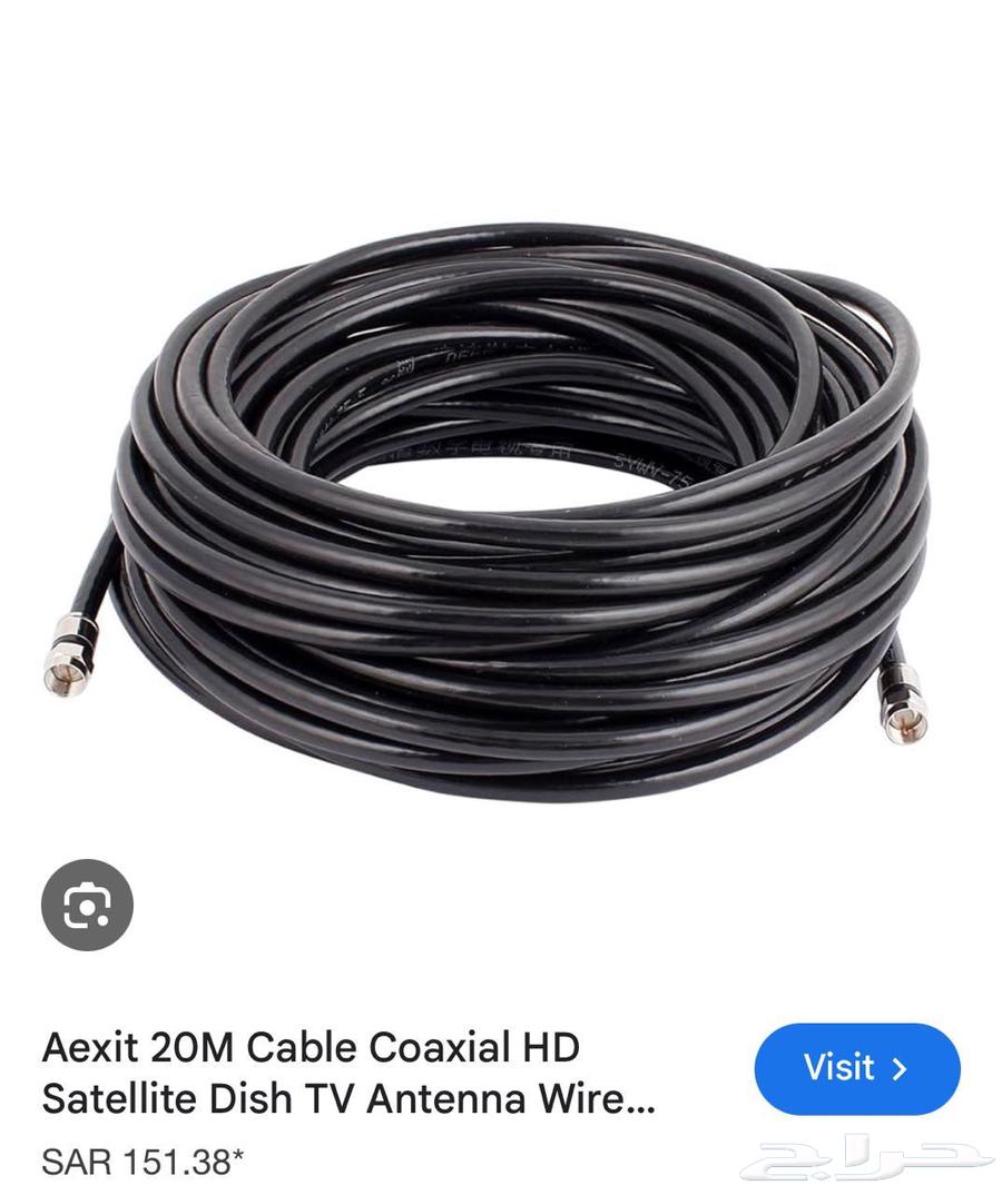 جهاز استقبال تلفزيوني مع كابل64392580198659111