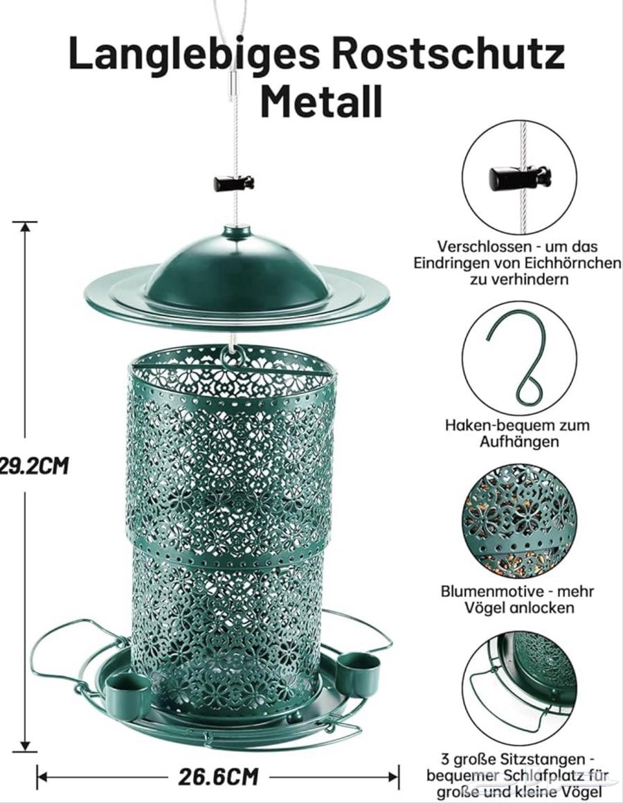 مغذية طيور للحدائق جديد64400148031361112