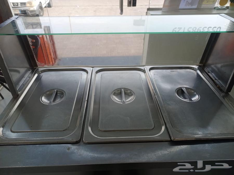 سخان إيدامات بثلاث أحواض للمطاعم والبوفيهات للبيع مستعجل64395088667779111