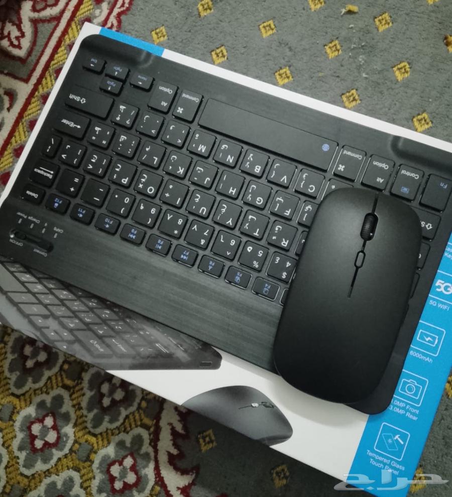 للبيع كيبورد وماوس لاسلكي يشتغل بالبلوتوث64392676467715113