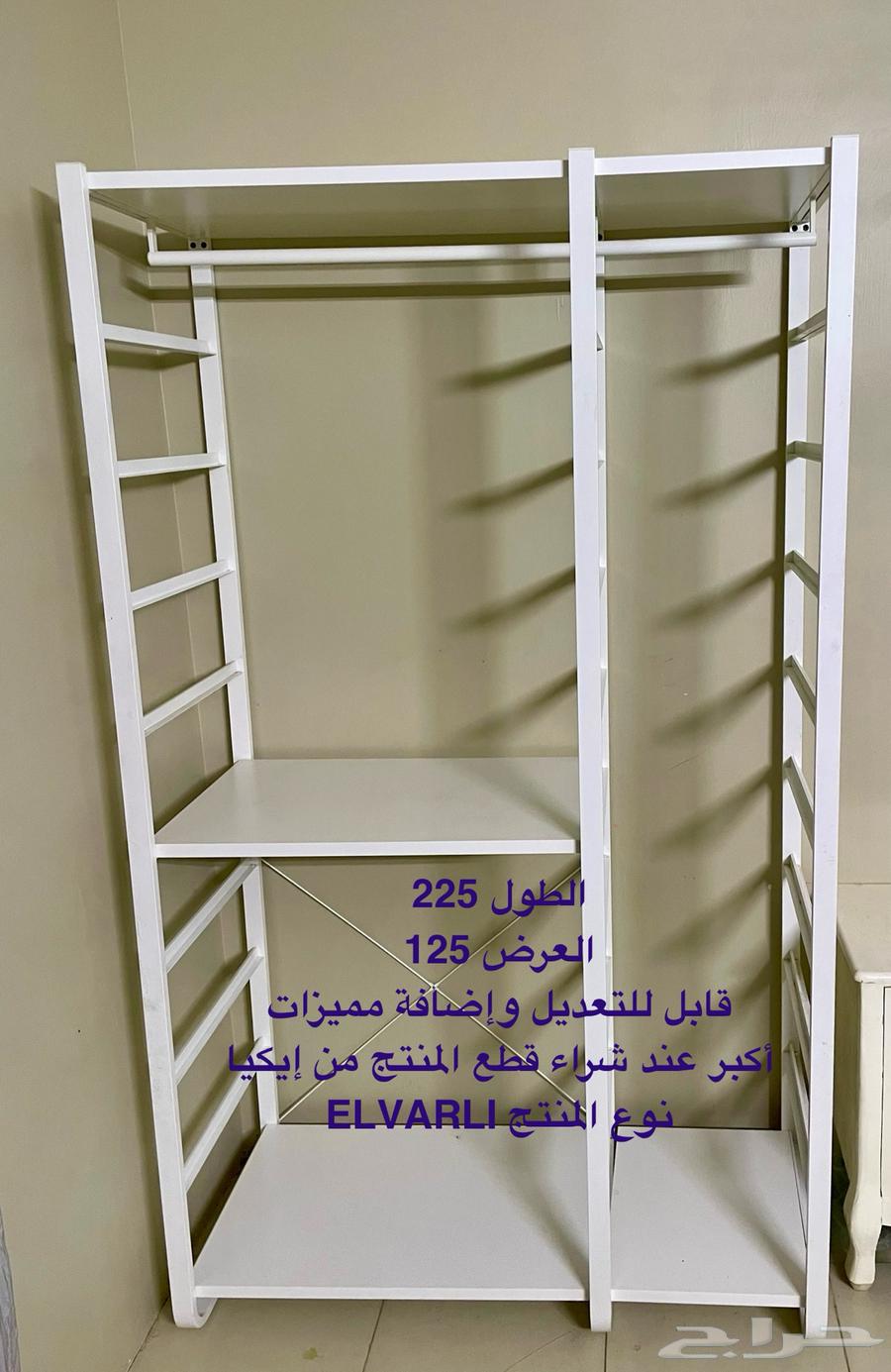 سرير مع مرتبة ودولاب من إيكيا64394220483459111