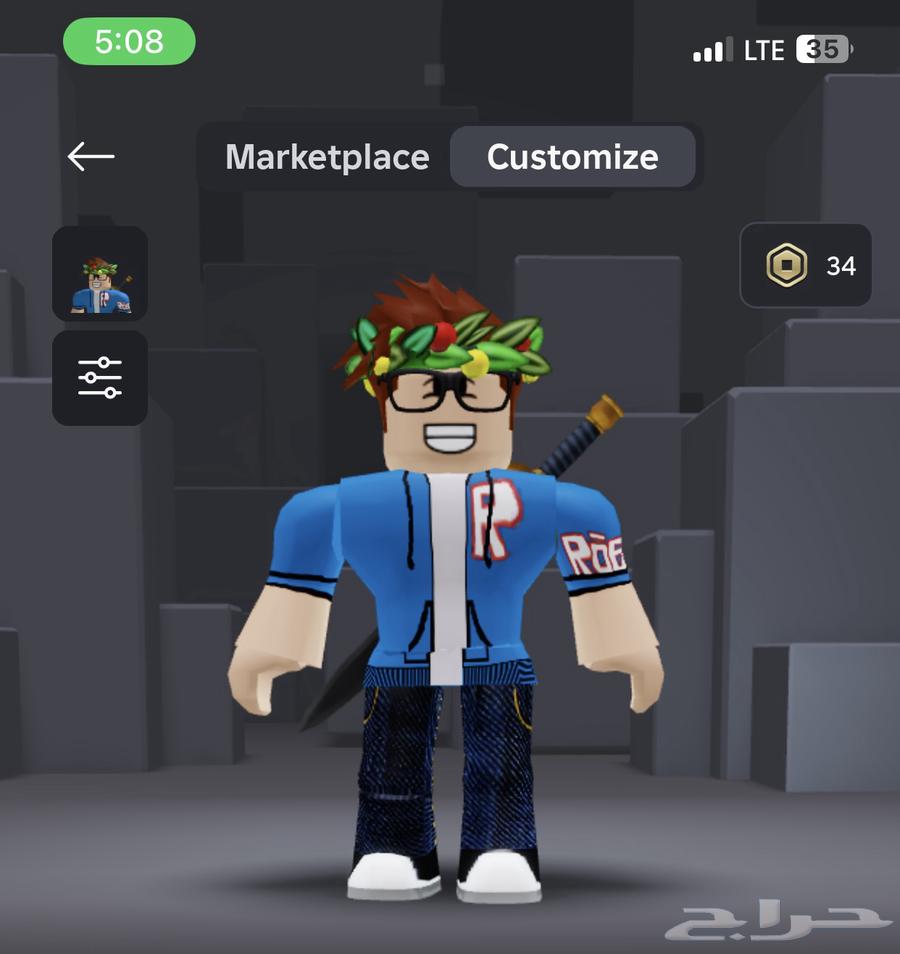 حساب روبلكس مدفوع عليه 420 ريال للبيع او للتبادل64398479023235114