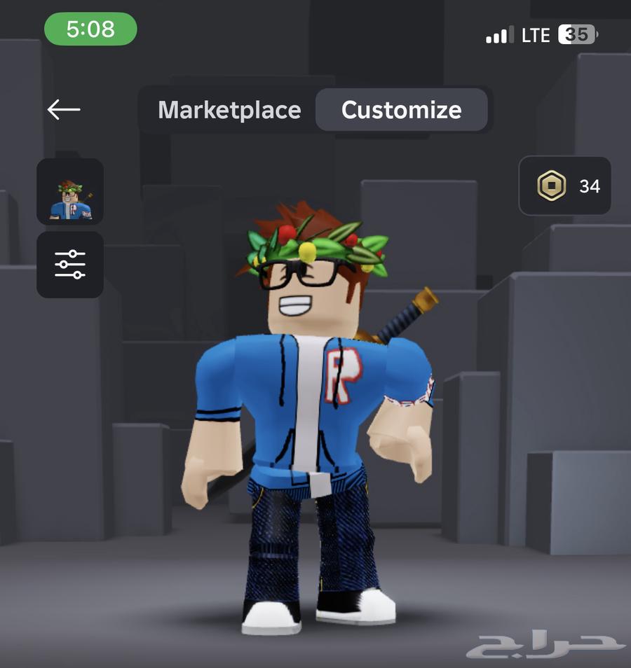 حساب روبلكس مدفوع عليه 420 ريال للبيع او للتبادل64398479023235113