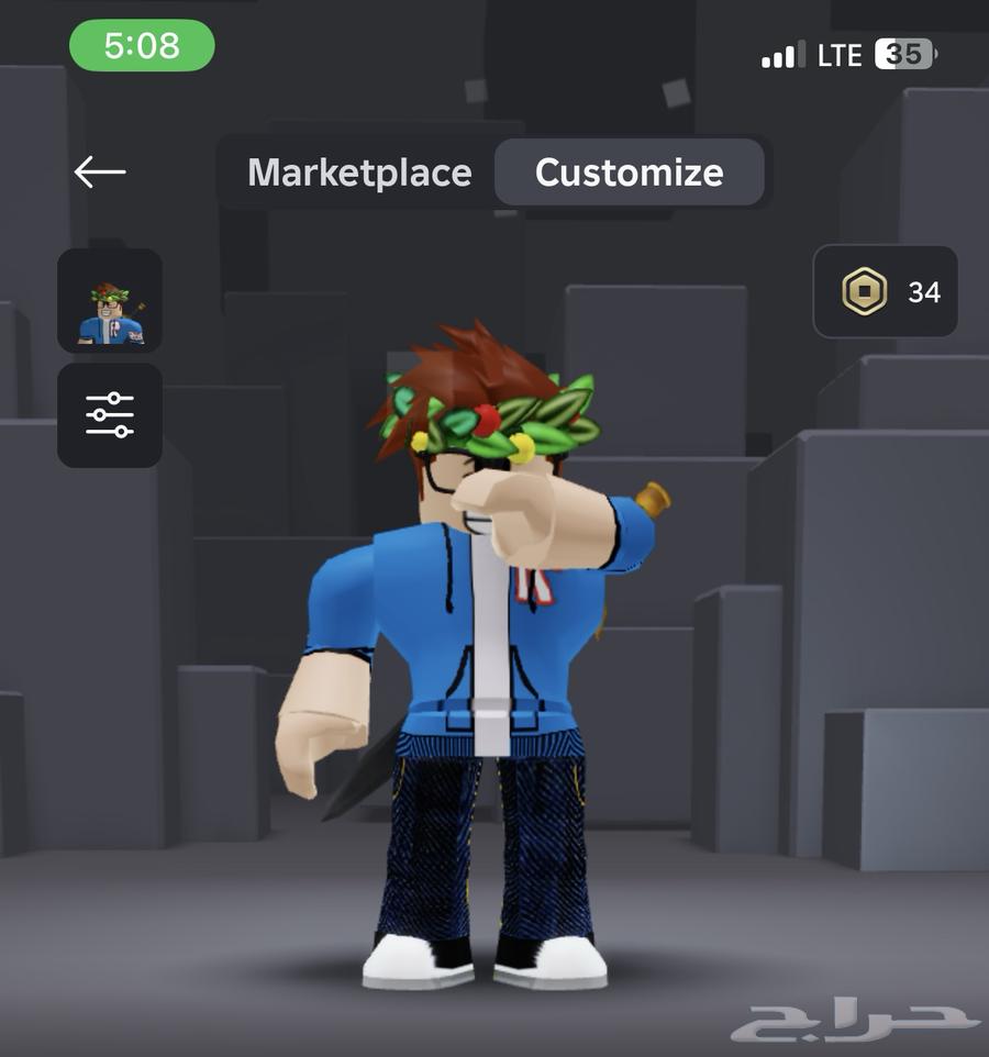 حساب روبلكس مدفوع عليه 420 ريال للبيع او للتبادل64398479023235112