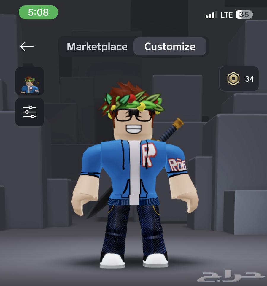 حساب روبلكس مدفوع عليه 420 ريال للبيع او للتبادل64398479023235111