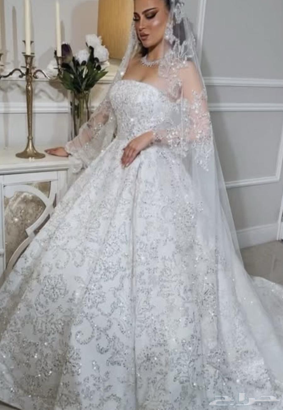 فستان زفاف من سباركل بوتيك64393334925185111