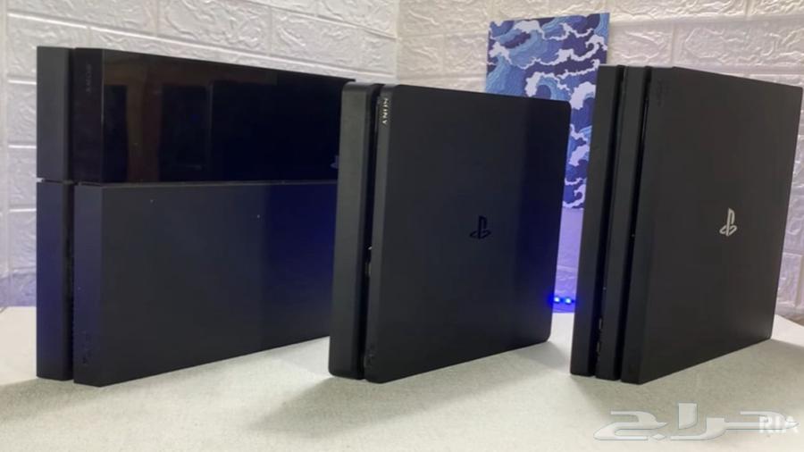 أجهزة بلايستيشن 4 مهكرة مع ملحقاتها64393211046275112