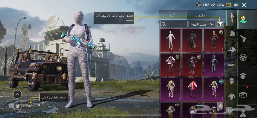 حساب ببجي بدله موميا64394676065155110