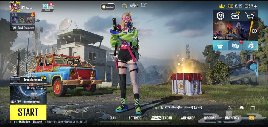 حساب ببجي موبايل من الموسم الاول64392649087361110