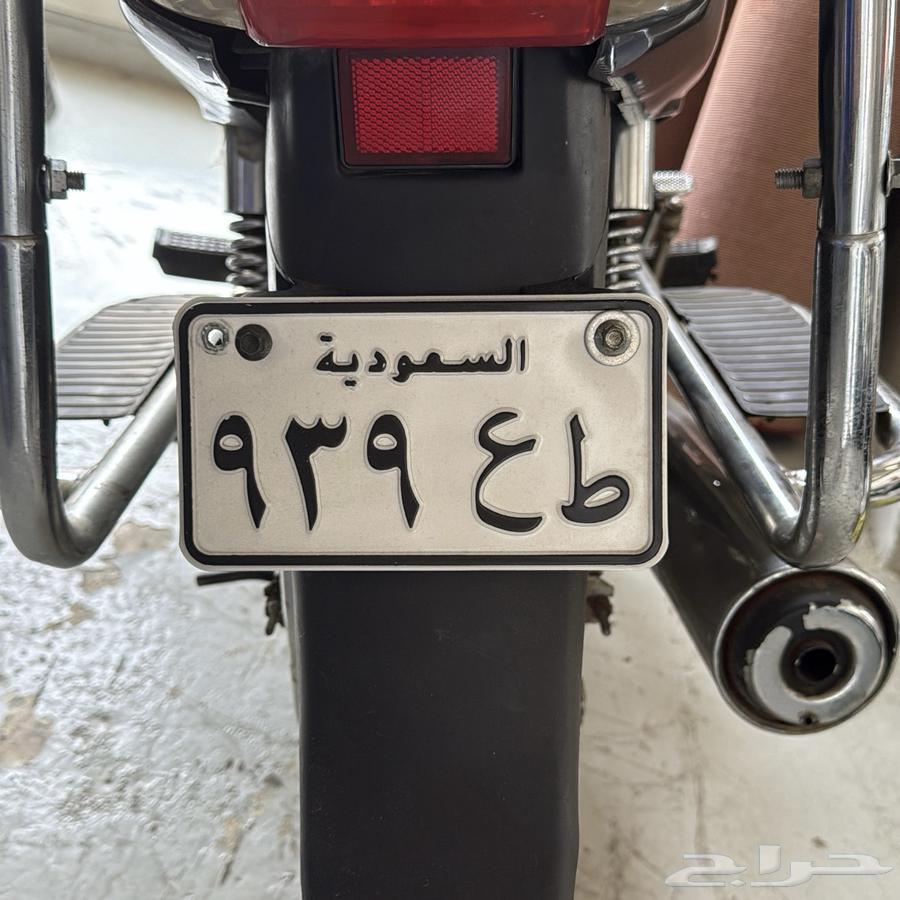 للبيع لوحة دراجة ناريه64544227115521110