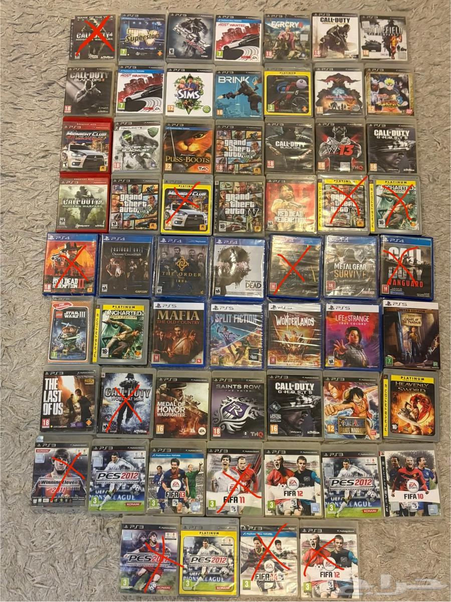 للبيع أشرطة سوني بلايستيشن 1 2 3 4 5 psp Xbox 36064400855314690110