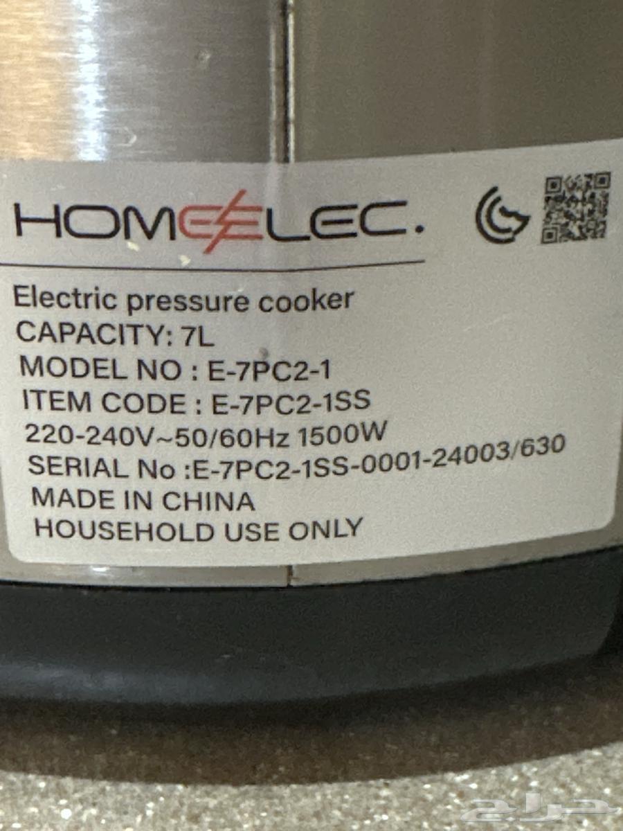 للبيع قدر ضغط كهربائي Home Elec   إصدار 202564393997991171114