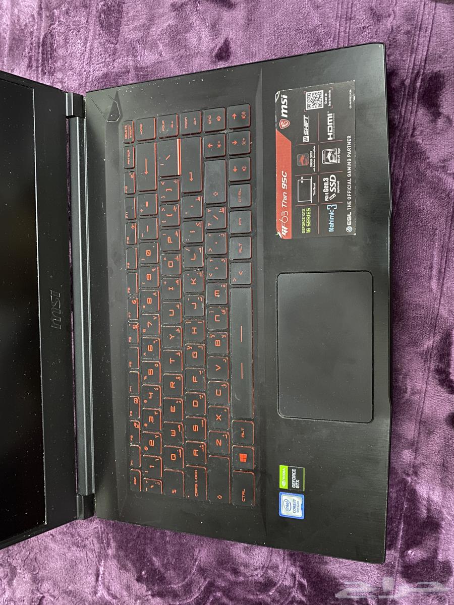 MSI Gaming Laptop63619271079937113