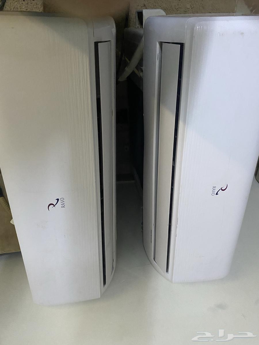 مكيفين شبه جديد الاثنين ع 1400  لسرعه البيع للنقل لمكان آخر64398967093377111