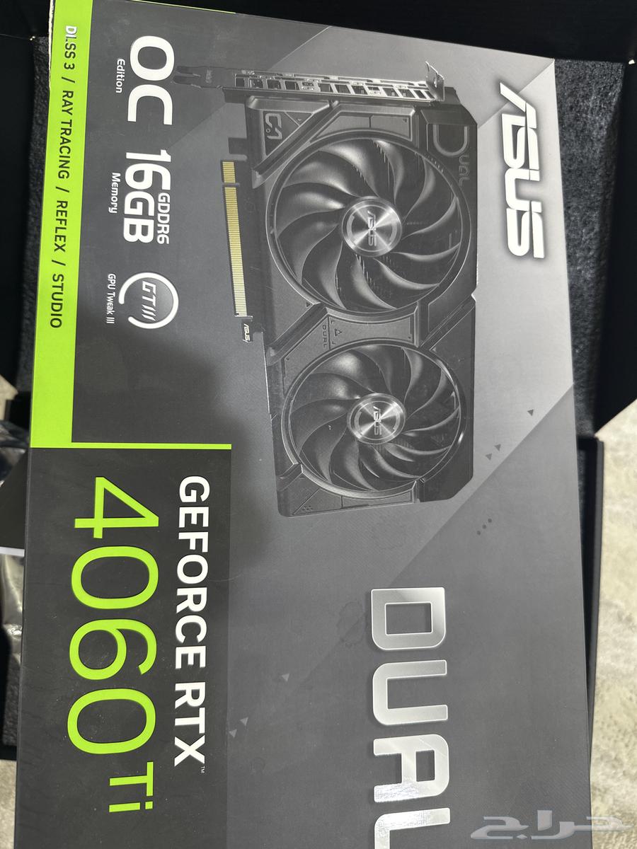 ASUS OC 16GB 4060ti Graphics Card64401105617795110