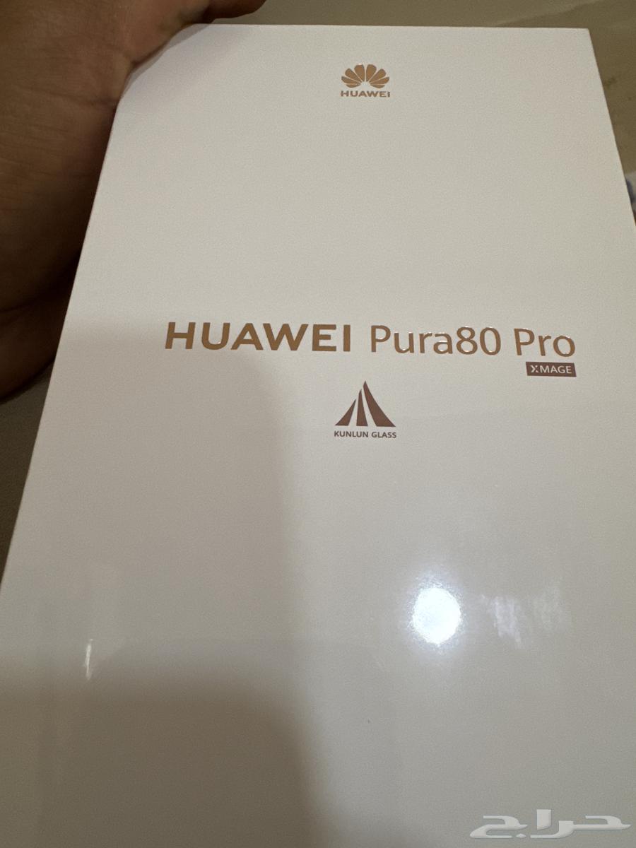 هواوي بيورا 80 برو اسود جديد بكرتونه64400327661825111