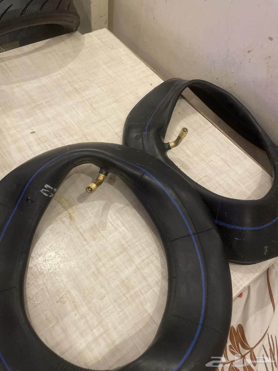 Scooter tires, monster size 6.5 with 2 new unused rims64397144539137113