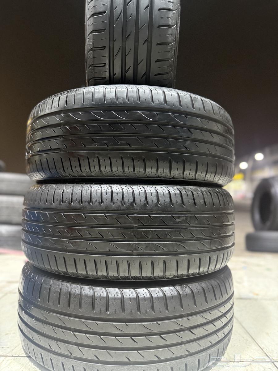 215 50 17 كفرات نكسن مستخدمة نضيفة جدا  ومشروطة 2464396268198146111