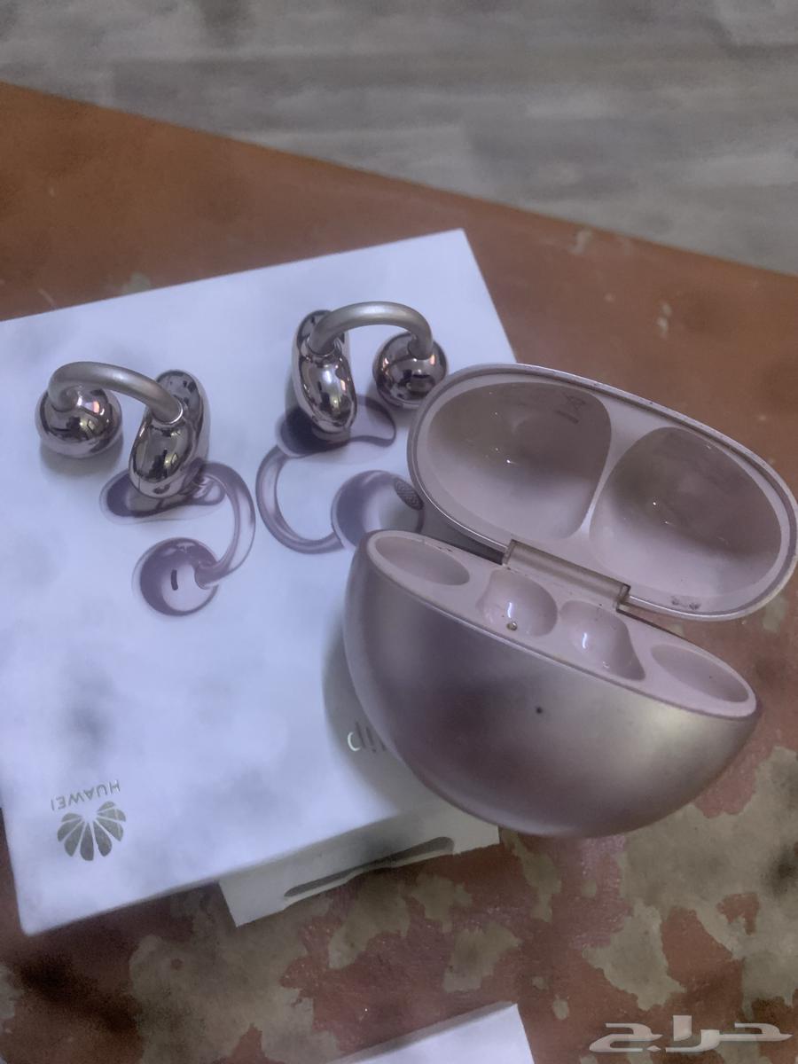 سماعه هواوي فري كليب الاصلي شبه جديد64393376294401112