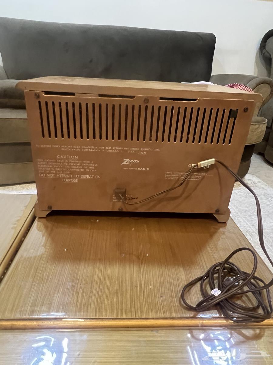 راديو زنث امريكي الحالة ممتازة إصدار 1958 الكهرباء 22064396116135681110