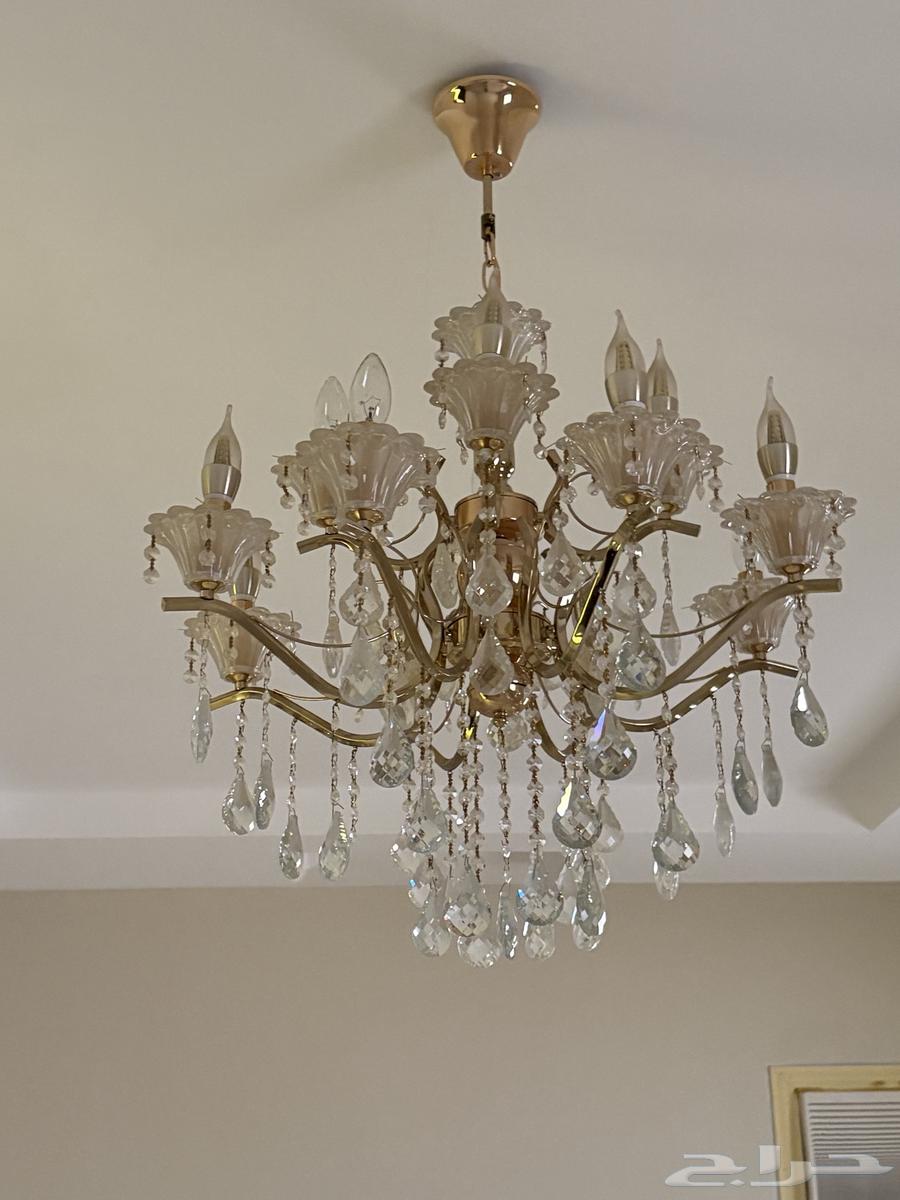 نجف كرستال ذهبي64397894466563111