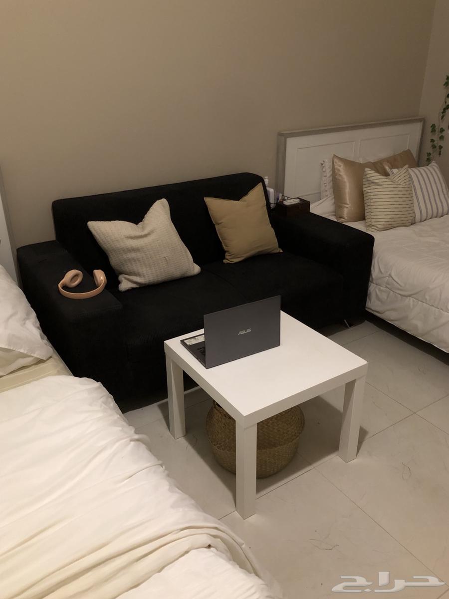 كنبة سوداء أريكة64394220609667110