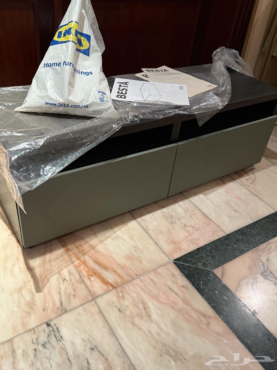 IKEA BESTÅ TV Table New Unique Color (Olive Dark Brown)64393087361153111