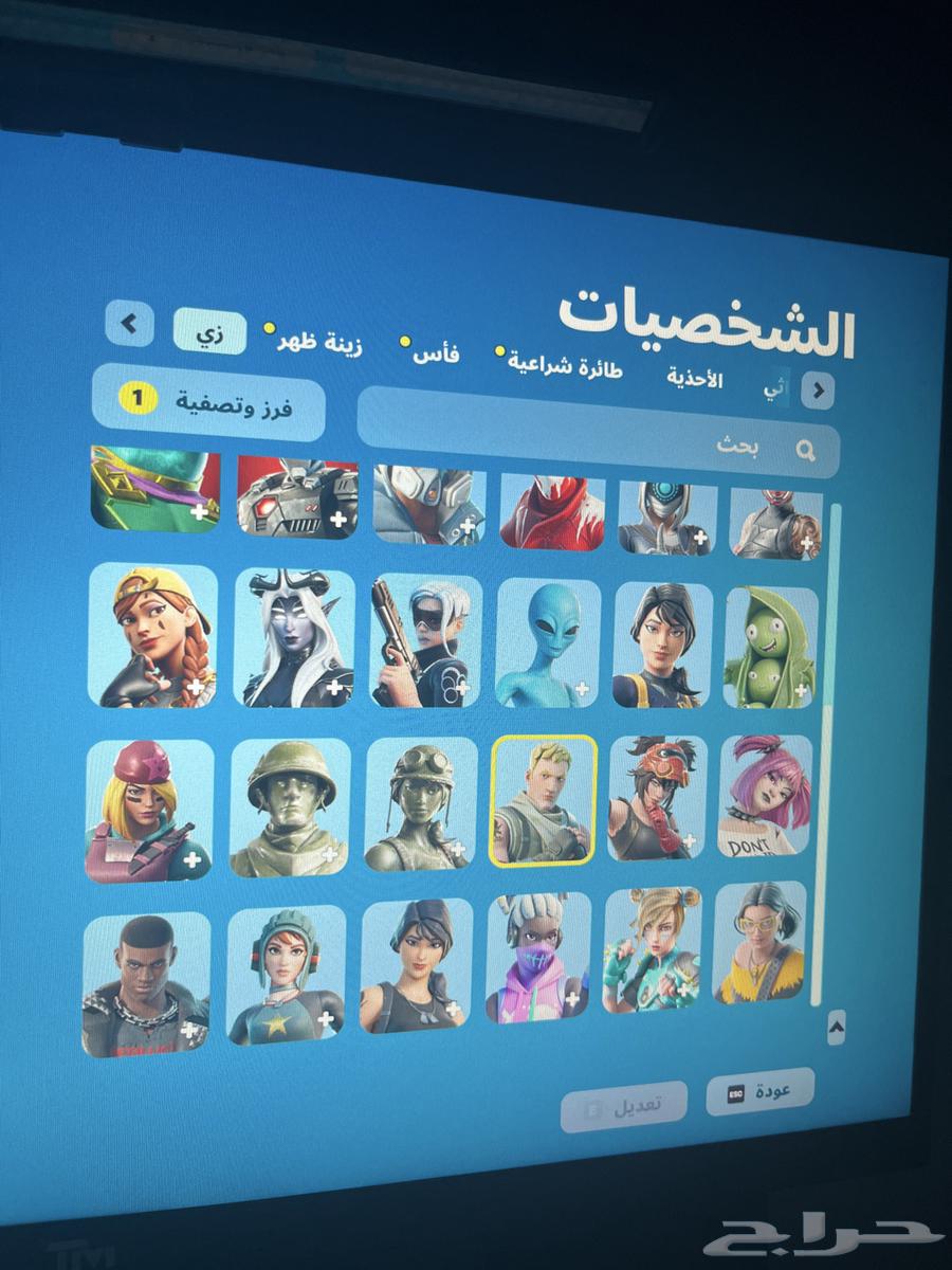 حساب فورت نايت وروكت ليق للبيع64393887482499111