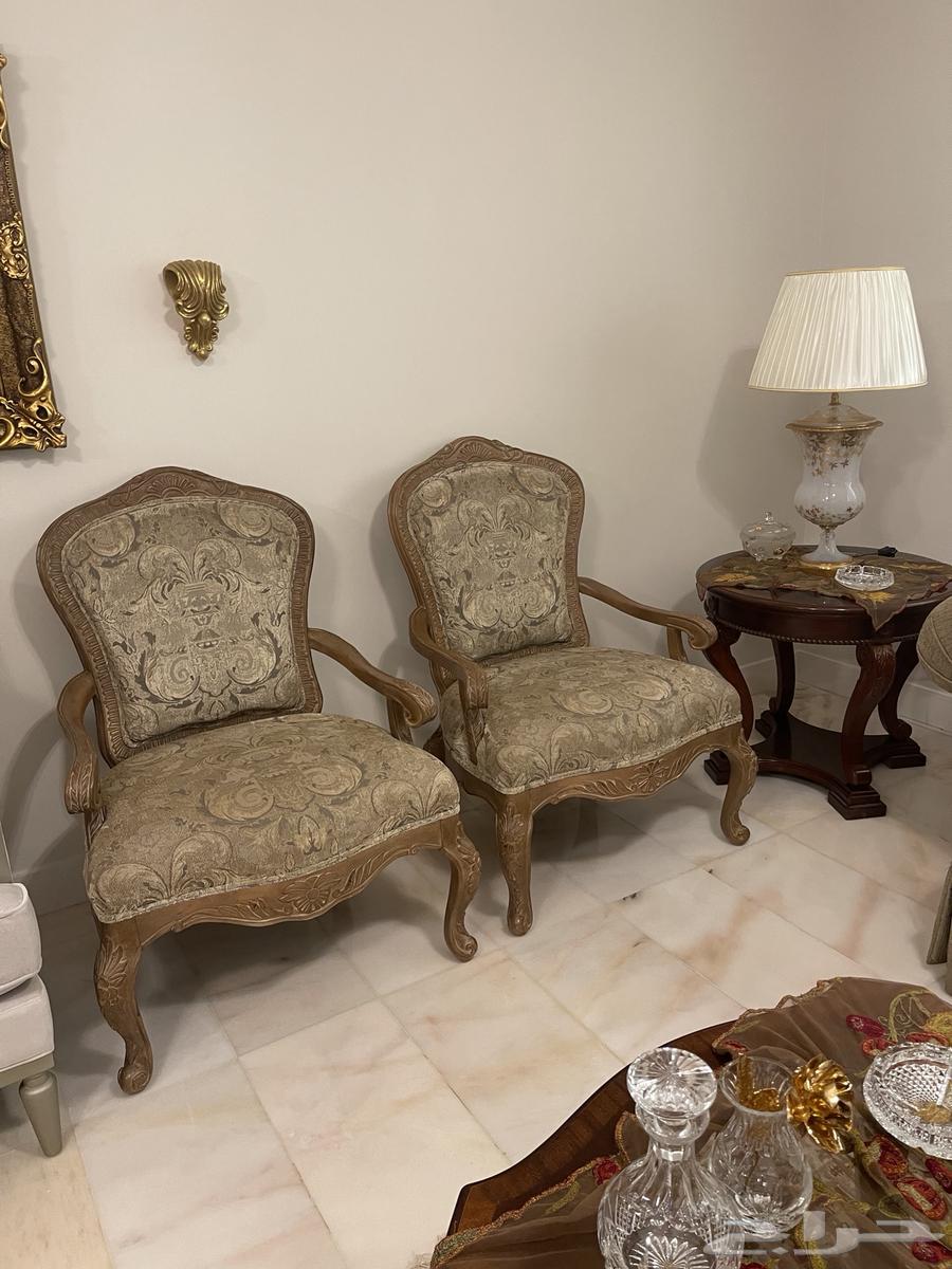 طقم كنب من المنزل اربع قطع تكفي 7أشخاص64392580334595110