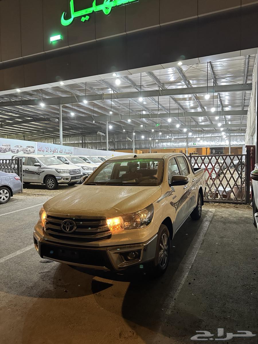 هايلوكس 2025 بنزين جنوط اصفار بطاقة جمركية السعر 124 بنوك64539514420994113