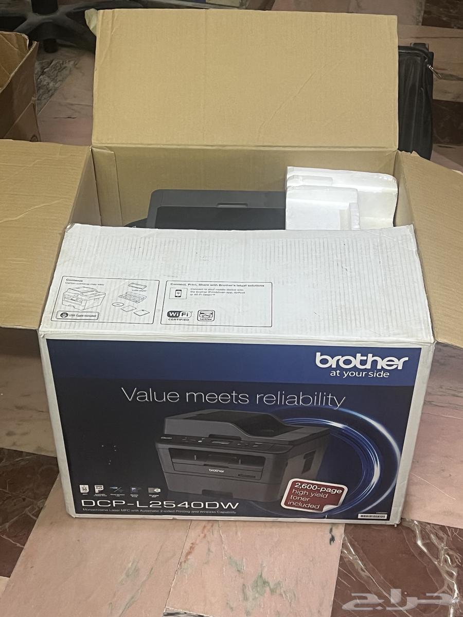 طابعة براذر طباعه وجهين اسود فقط الطابعه64393555017730114