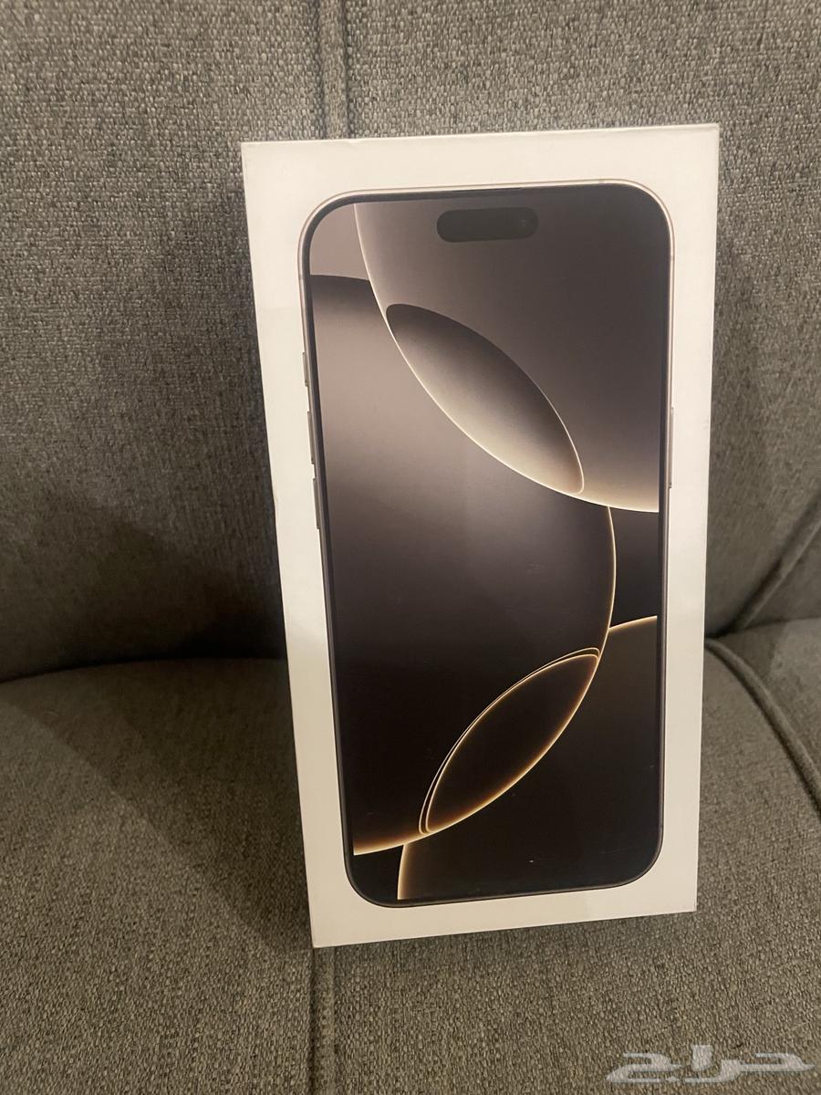 جوال ايفون 16 برو ماكس 256 جديد64374744418819112