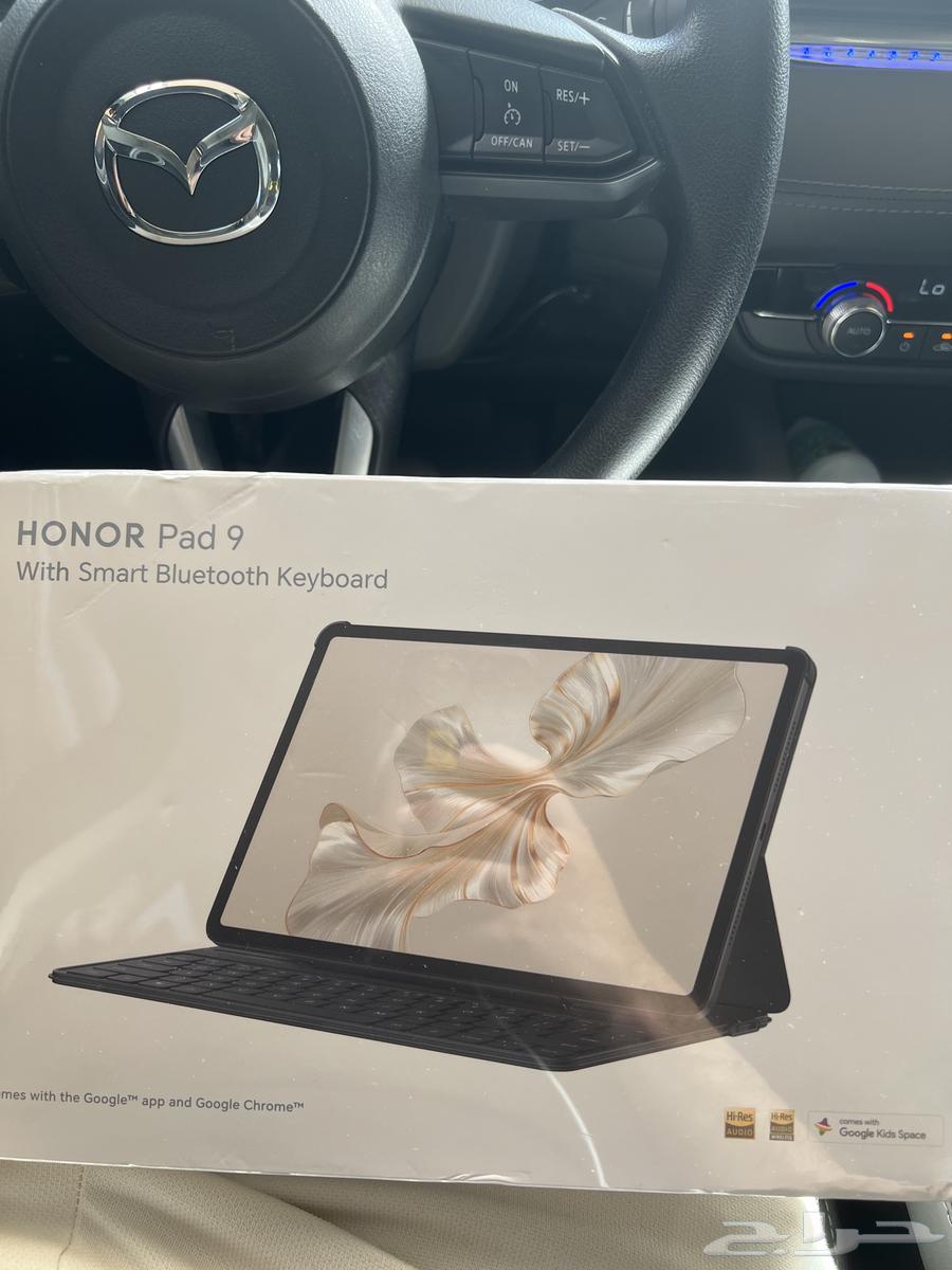 256 GB Honor pad 9 جديد مع اكياسه مع الكيبورد حقه64399147697537110