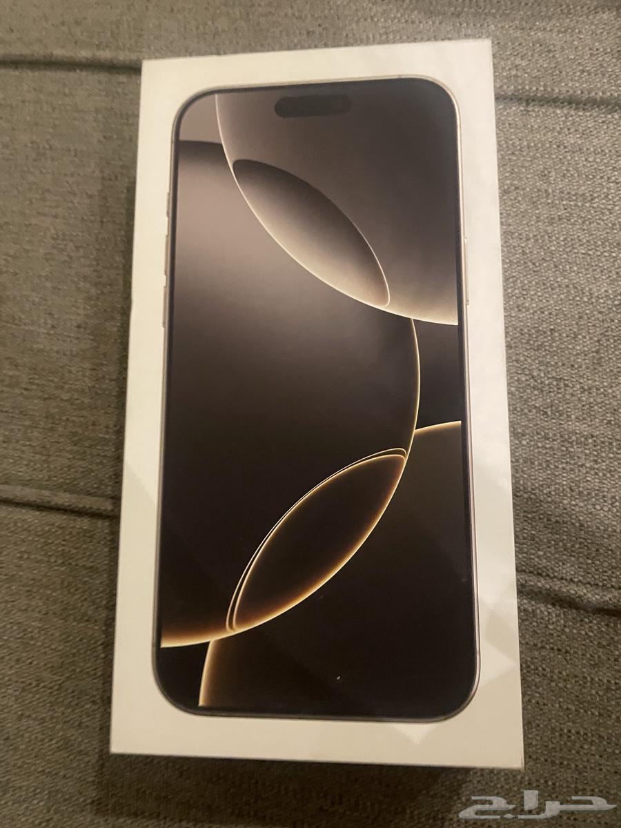 جوال ايفون 16 برو ماكس 256 جديد64374744418819111