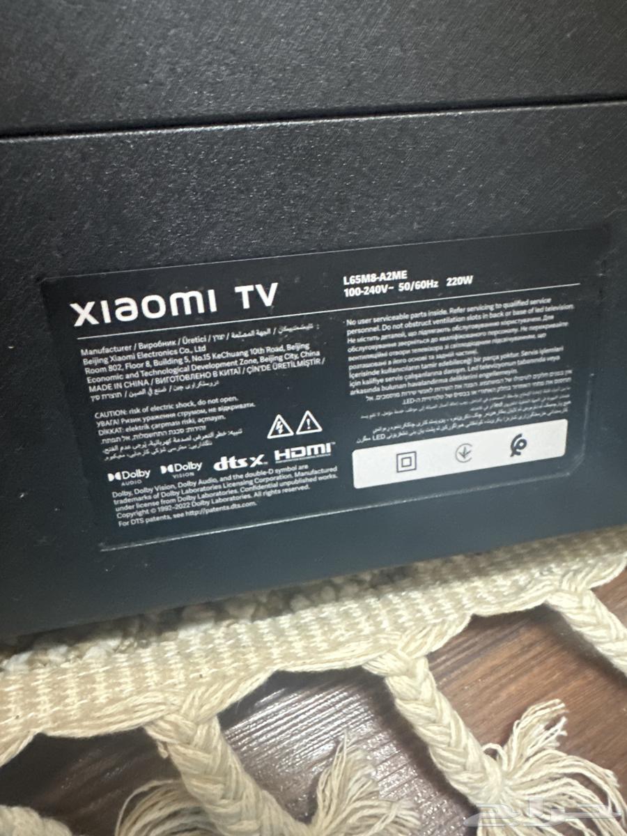 شاشة شاومي 65 بوصة مكسوره64399675819907111