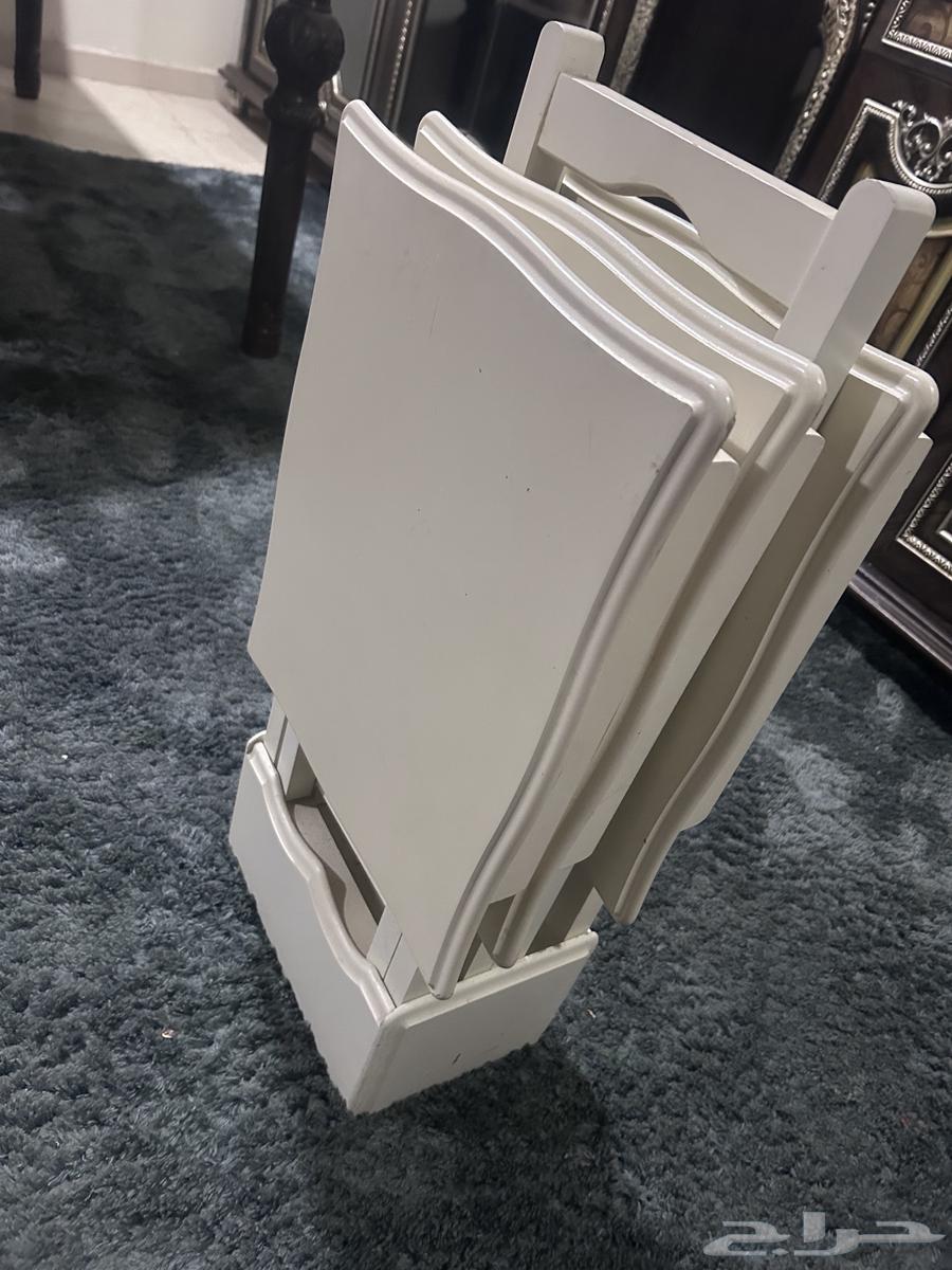 One and a half bed with mattress from Home Box with tables and chair64379790497667113