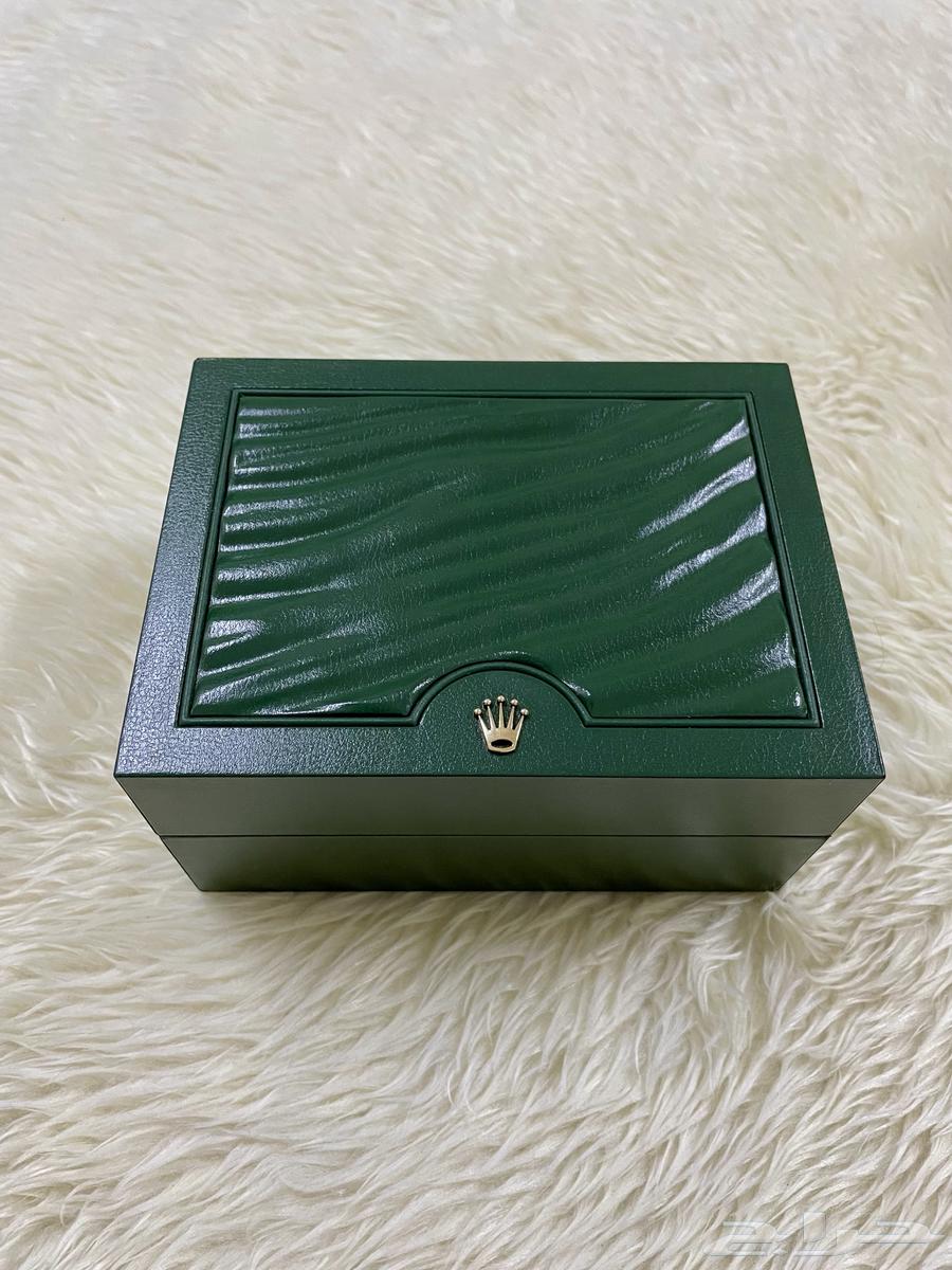 ساعة رولكس بربتشوال 36 طوق ذهب مينا انديكس نادر ومميز64400327677954114