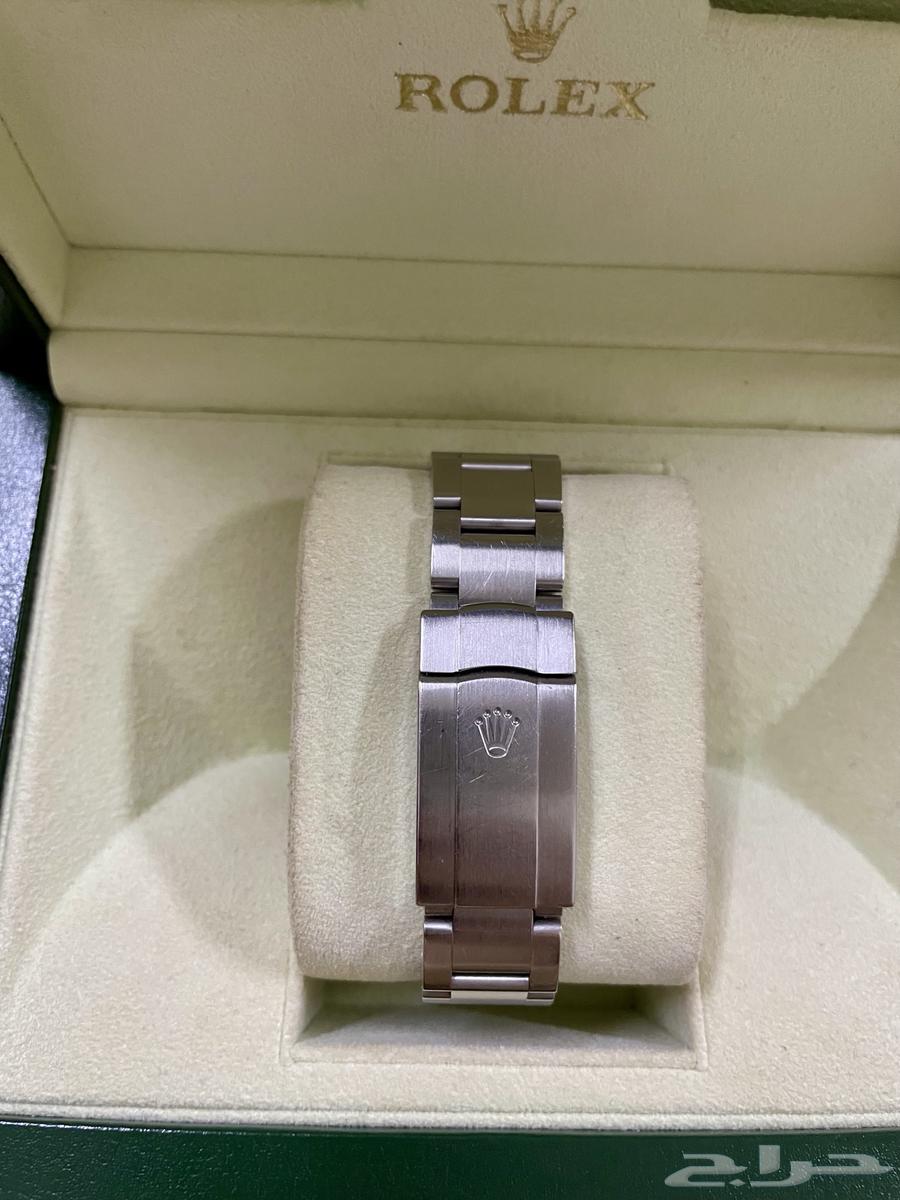 ساعة رولكس بربتشوال 36 طوق ذهب مينا انديكس نادر ومميز64400327677954113