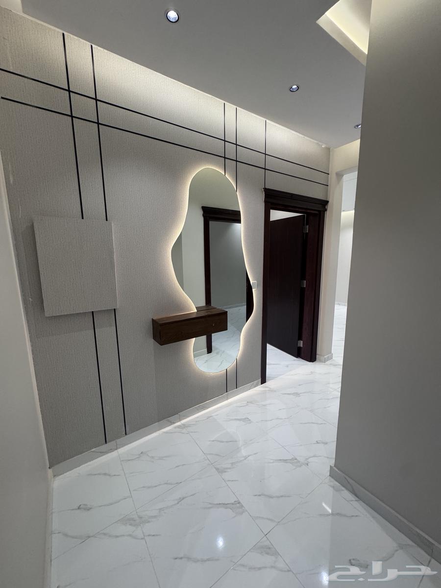 Apartments for sale in Al-Rahah district on two streets, excellent finishing63614087093378114