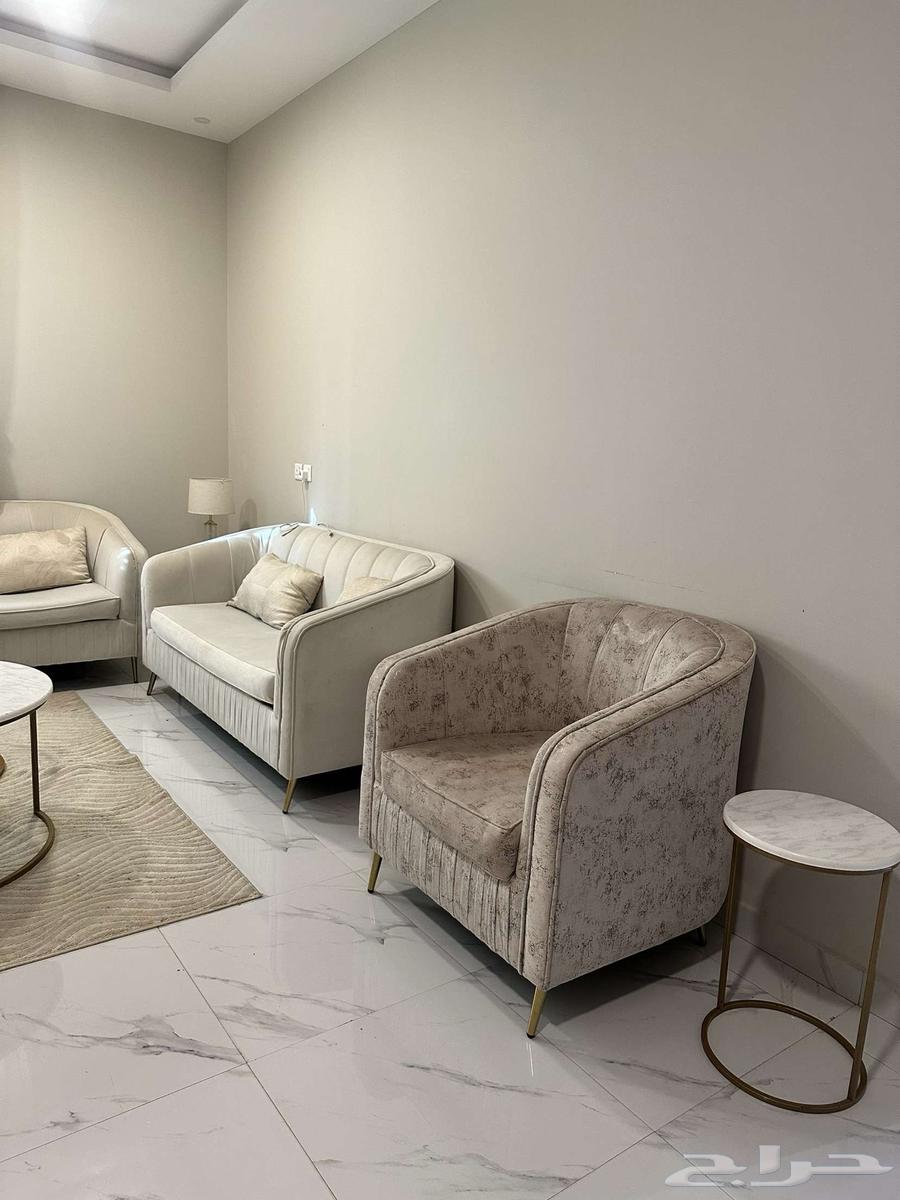 طقم كنب اثاث صالة شبه جديد64397381149953114