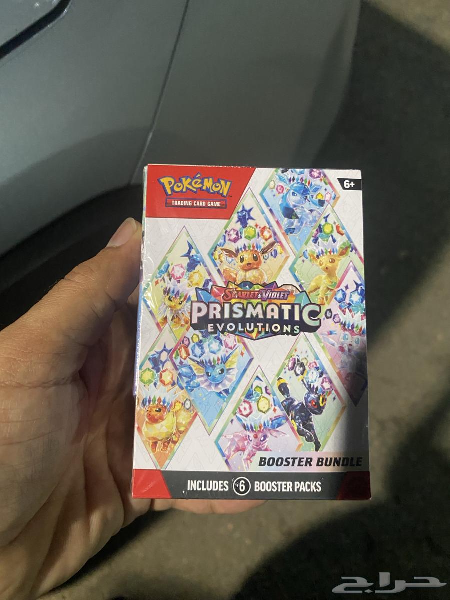 بطايق بوكيمون ATB   BINDER   BOOSTER BUNDLE   PRISMATIC EVOL64395671607171111