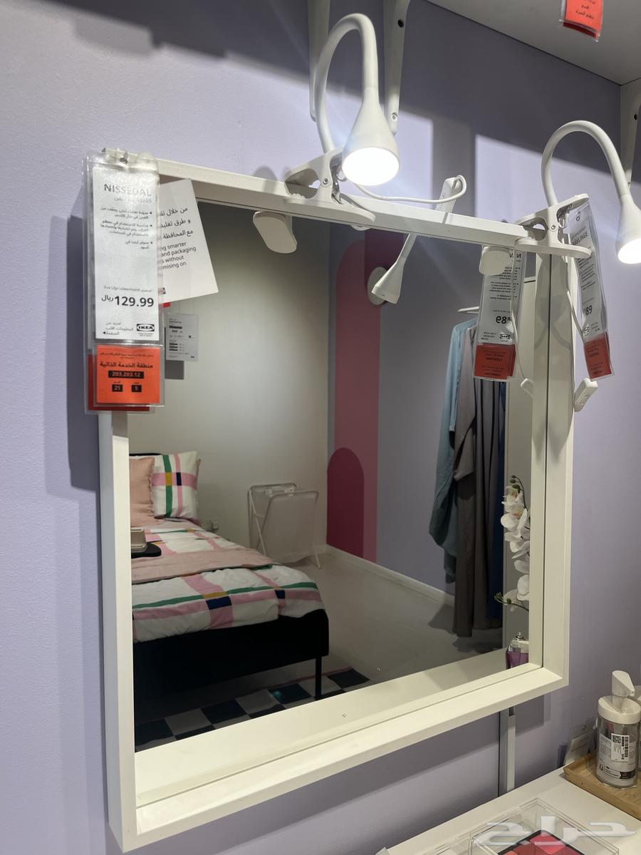 تسريحة ايكيا مستعمل لون ابيض64394179071233112