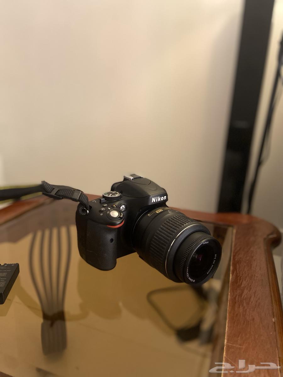 كاميرة نيكون D5100   عدسة VR-18 55mm   بطارية   شاحن64398047121026110