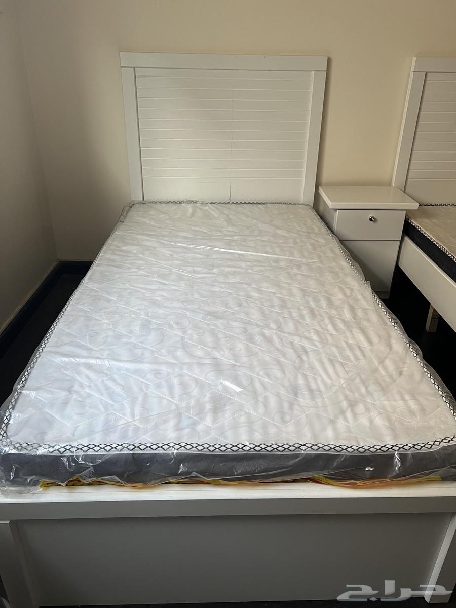 3 single beds with new unused mattress and Class Pro refrigerator64400939169667112