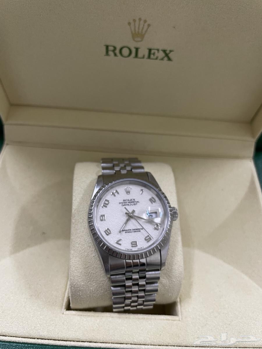 ساعة رولكس ديت جست 36 مينا عاج نادر جدا ومميز64396184993922112