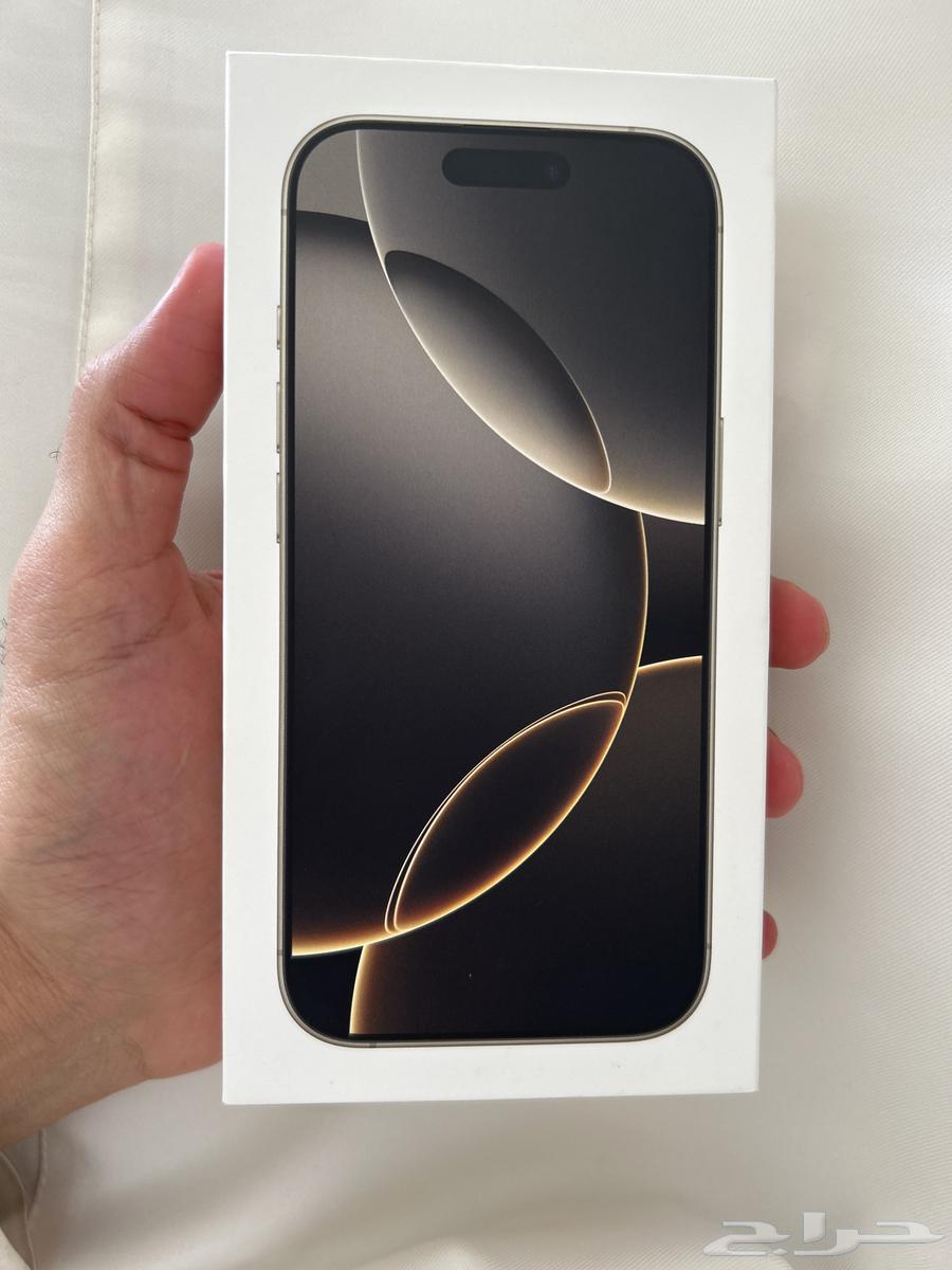 جوال ايفون 16 برو تيتانيوم طبيعي جديد64397381210115110