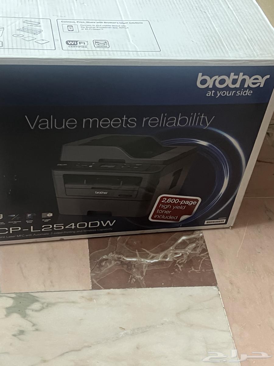 طابعة براذر طباعه وجهين اسود فقط الطابعه64393555017730112