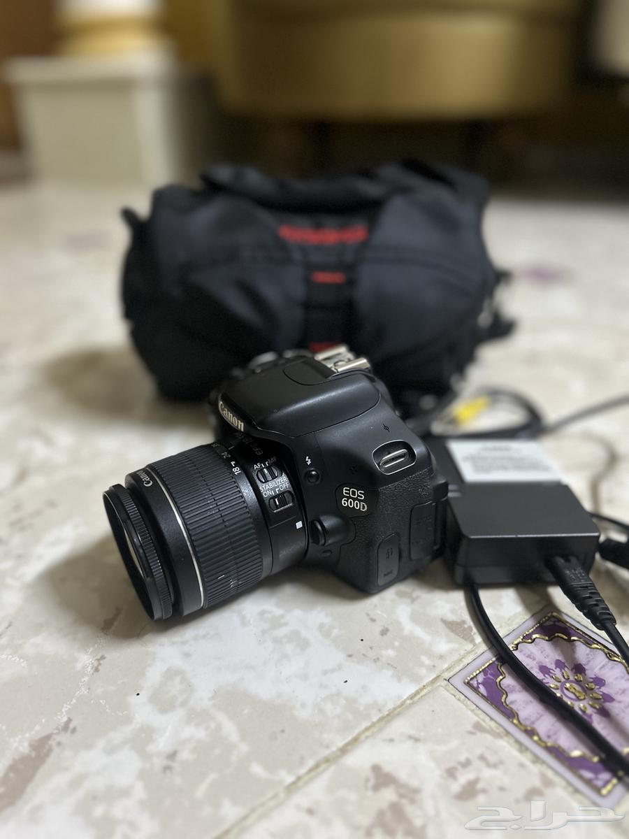 كاميرة كانون 600D نظيفة جدا64393638198403110