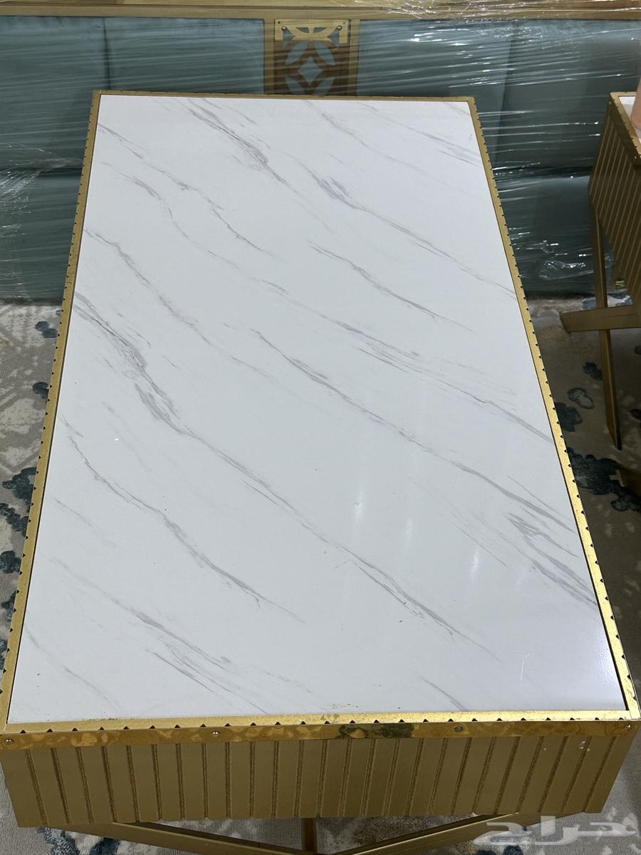 طاولة تلفزيون   طاوله خدمه كبيره   4 طاولات صغيره64398423991427111